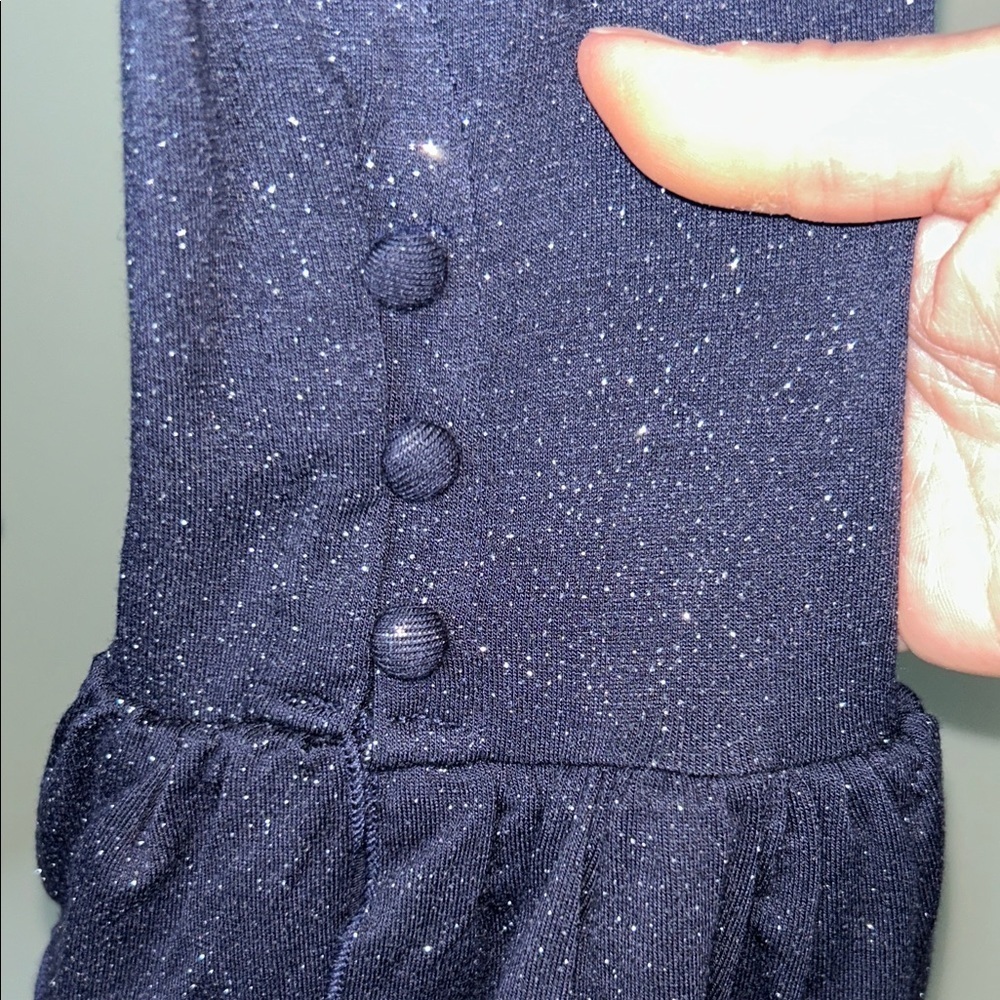 Chaser Women's Sparkling Navy Bodysuit Top Size Small - Picture 11 of 11